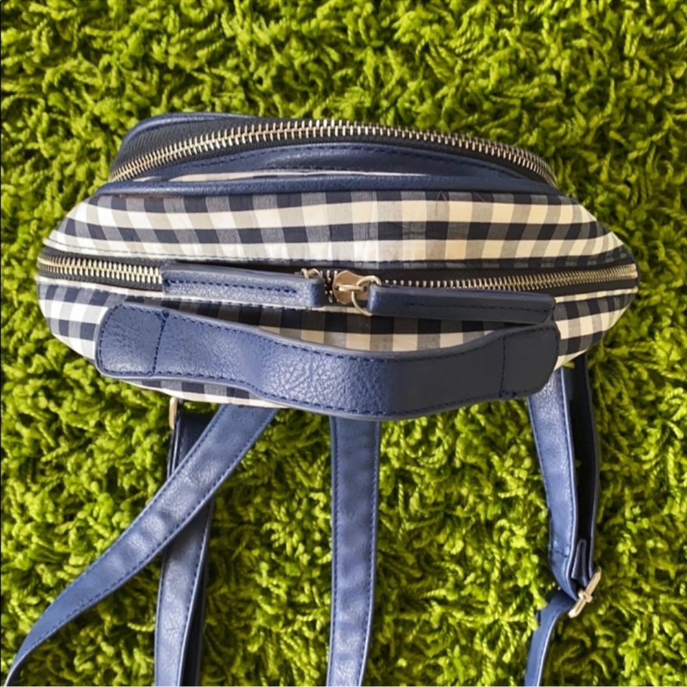 Checkered Mini Backpack - Picture 3 of 4